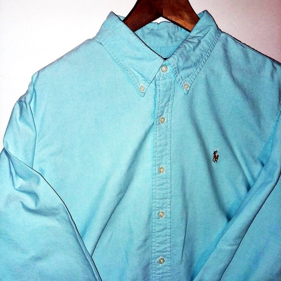 Ralph Lauren Other - Ralph Lauren Light Green Button Down Sz XXL